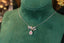 14K GOLD 0.38 CTW NATURAL PINK DIAMOND & DIAMOND NECKLACE