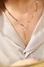 14K GOLD 0.25 CT NATURAL H DIAMOND NECKLACE