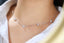 14K GOLD 0.90 CT NATURAL H DIAMOND NECKLACE