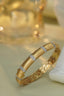 14K GOLD 1.02 CT NATURAL H DIAMOND BANGLE