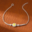 14K GOLD 0.61 CTW NATURAL YELLOW DIAMOND & DIAMOND BRACELET