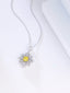 14K GOLD 0.62 CTW NATURAL YELLOW DIAMOND & DIAMOND NECKLACE