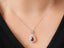 14K GOLD 1.95 CTW NATURAL RUBY & DIAMOND PENDANT