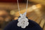 14K GOLD 0.73 CT NATURAL H DIAMOND NECKLACE