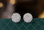 14K GOLD 0.94 CT NATURAL H DIAMOND EARRINGS