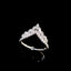 14K GOLD 0.40 CT NATURAL H DIAMOND RING