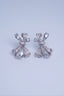 14K GOLD 1.30 CT NATURAL H DIAMOND EARRINGS