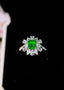 14K GOLD 2.28 CTW NATURAL EMERALD & DIAMOND RING