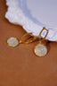 14K GOLD 1.00 CT NATURAL H DIAMOND EARRINGS