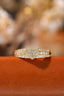 14K GOLD 0.55 CT NATURAL H DIAMOND RING