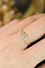 14K GOLD 0.55 CT NATURAL H DIAMOND RING