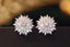 14K GOLD 2.20 CT NATURAL H DIAMOND EARRINGS