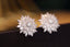 14K GOLD 2.20 CT NATURAL H DIAMOND EARRINGS