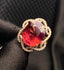 14K GOLD 11.30 CT NATURAL TOURMALINE & DIAMOND RING