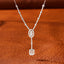 14K GOLD 0.58 CTW NATURAL H DIAMOND NECKLACE