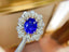 14K GOLD 8.02 CTW NATURAL TANZANITE & DIAMOND RING