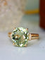 14K GOLD 4.45 CTW NATURAL TOURMALINE & DIAMOND RING