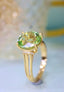 14K GOLD 4.45 CTW NATURAL TOURMALINE & DIAMOND RING