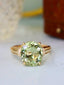 14K GOLD 4.45 CTW NATURAL TOURMALINE & DIAMOND RING