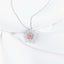 14K GOLD 1.06 CTW NATURAL PINK DIAMOND & DIAMOND NECKLACE