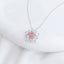 14K GOLD 1.06 CTW NATURAL PINK DIAMOND & DIAMOND NECKLACE