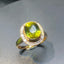 14K GOLD 4.43 CT NATURAL TOURMALINE & DIAMOND RING