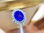 14K GOLD 7.07 CT NATURAL TANZANITE & DIAMOND RING