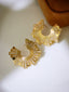 14K GOLD 0.6 CT NATURAL H DIAMOND EARRINGS