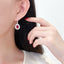 14K GOLD 2.91 CTW NATURAL RUBY & DIAMOND EARRINGS