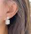 14K GOLD 1 CT NATURAL H DIAMOND EARRINGS