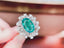 14K GOLD 4.78 CTW NATURAL PARAIBA TOURMALINE & DIAMOND RING/PENDANT