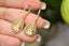 14K GOLD 0.5 CT NATURAL H DIAMOND EARRINGS