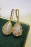 14K GOLD 0.5 CT NATURAL H DIAMOND EARRINGS