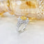 14K GOLD 2.00 CTW NATURAL YELLOW DIAMOND & DIAMOND RING