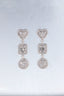 14K GOLD 1.4 CT NATURAL H DIAMOND EARRINGS