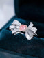 14K GOLD 1.25 CTW NATURAL PINK DIAMOND & DIAMOND RING