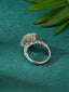 14K GOLD 1.89 CTW NATURAL YELLOW DIAMOND & DIAMOND RING