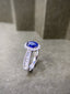 14K GOLD 2.42 CTW NATURAL SAPPHIRE & DIAMOND RING