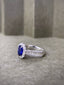 14K GOLD 2.42 CTW NATURAL SAPPHIRE & DIAMOND RING