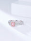 14K GOLD 0.71 CTW NATURAL PINK DIAMOND & DIAMOND RING