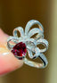 14K GOLD 1.43 CTW NATURAL RUBY & DIAMOND RING