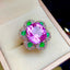 14K GOLD 20.5 CT NATURAL KUNZITE RING