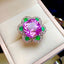 14K GOLD 20.5 CT NATURAL KUNZITE RING