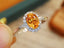 14K GOLD 1.61 CTW NATURAL SAPPHIRE & DIAMOND RING