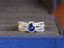 14K GOLD 1.58 CTW NATURAL SAPPHIRE & DIAMOND RING