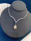 14K GOLD 3.22 CTW NATURAL YELLOW DIAMOND & DIAMOND NECKLACE