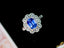 14K GOLD 2.25 CTW NATURAL SAPPHIRE & DIAMOND RING