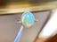 14K GOLD 4.2 CT NATURAL OPAL RING