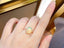 14K GOLD 4.2 CT NATURAL OPAL RING