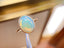 14K GOLD 4.2 CT NATURAL OPAL RING